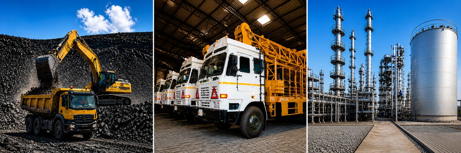 Industrial Operations — Drilling, Extraction and Processing