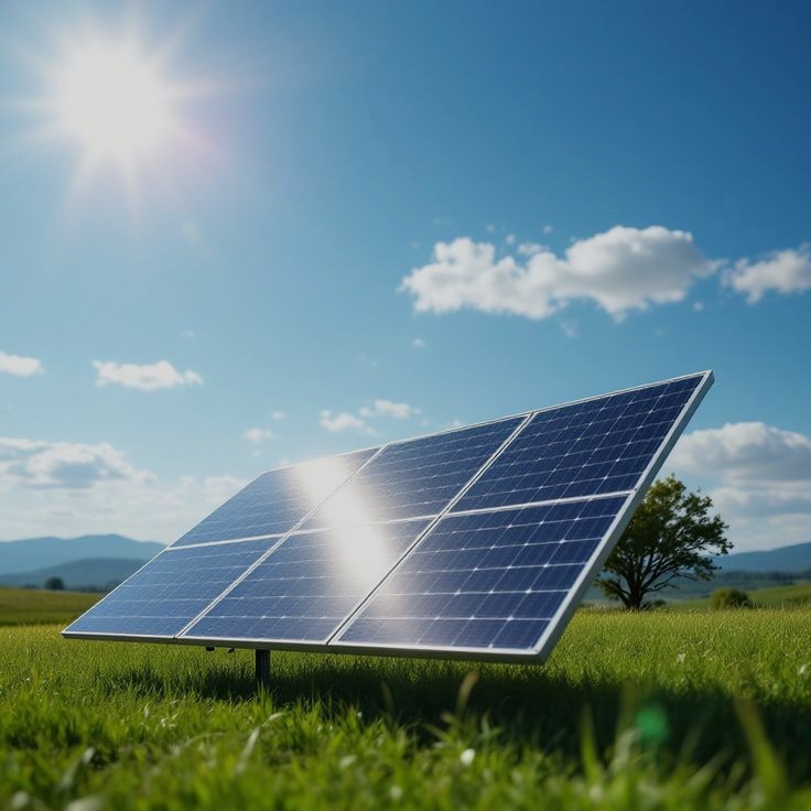 Community off-grid solar power